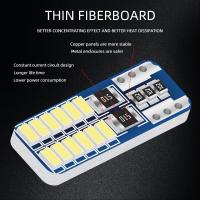 Lámpara De Interiores Para Coche LED T10 W5W Canbus 3014 24SMD 194 168 Luz Blanca Universal 12V 6000K Sin Errores 10/20PC - details 5