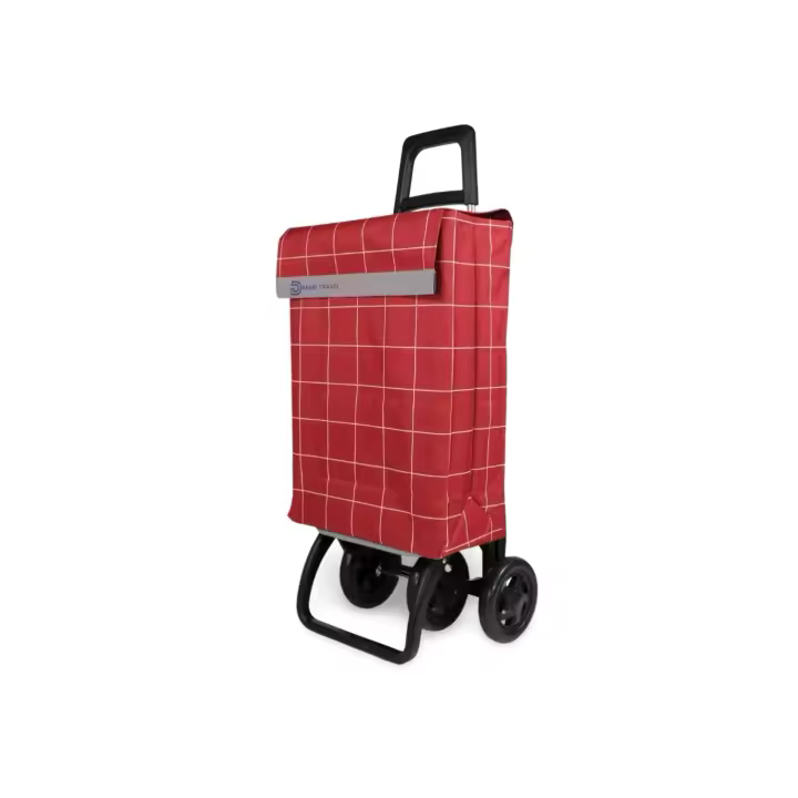 Carro de compras duradero de gran capacidad con ruedas diseño sencillo y atractivo ideal para facilitar el transporte de artículos y compras diarias práctico y funcional para todas tus necesidades - 1