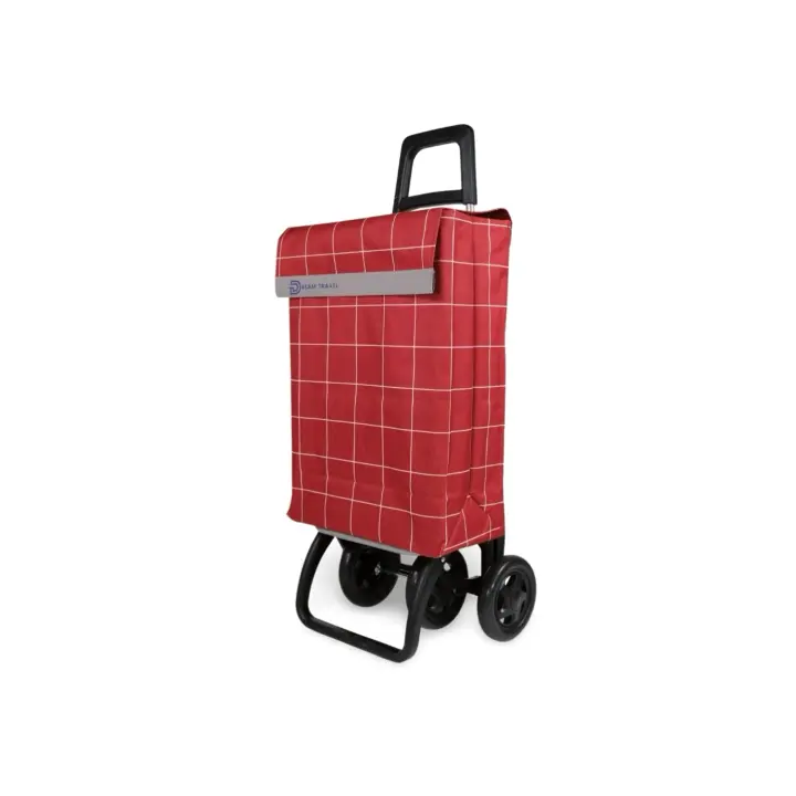 Carro de compras duradero de gran capacidad con ruedas diseño sencillo y atractivo ideal para facilitar el transporte de artículos y compras diarias práctico y funcional para todas tus necesidades - 1