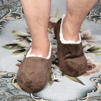 Calcetines De Yoga Para Hombre Antideslizantes Suaves Y Cálidos De Veludo Grueso Pantuflas De Casa Con Suela De Silicona Para Dormir - details 5