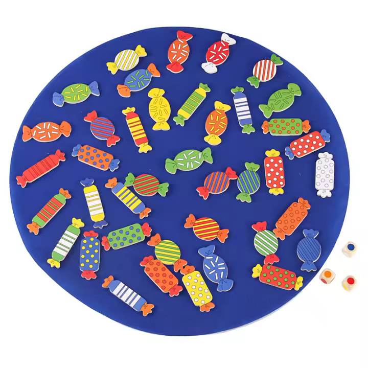Juego Educativo De Madera Para Niños Con Memoria De Formas Y Colores Juguete De Interacción Padre-Hijo Para Niños Y Niñas Entre 3 Y 6 Años - 1