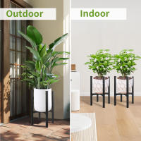 Soporte Ajustable Para Plantas Compatible Con Macetas De 12 a 16 Pulgadas Estructura Expansible De Metal Fácil De Montar Muebles Para Plantas - details 4