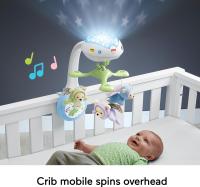 Fisher-Price Móvil Ositos Voladores - Producto para Bebés - 3 Opciones de Sonido - con 3 Ositos - Control Remoto -  0+ Meses - CDN41 - details 3