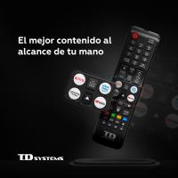 TD Systems - Smart TV 43 pulgadas Qled 4K. Samsung TV Tizen OS 8.0. Sintonizador triple (DVB-T2/C/S2). Televisores con Samsung Smart TV Gaming Hub. Televisión del 2026. Compatible con Prime Video, Netflix, Movistar+, HBO, y más Apps - PRIME43QC22TIZEN - details 4