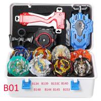 Nuevo Takara Tomy Beyblade Burst Metal Fusion Juego De Lanzador De Metal Y Grips Paquete De Juguetes Para Combate - details 30