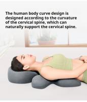 Almohada Face down Para Descanso Prone Ergonómica De Espuma De Memoria Almohada De Cabeza Para Masaje De Belleza Y Salón - details 8