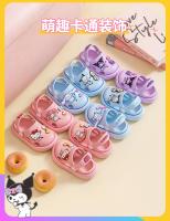 Zapatillas De Lona Sanrio Para Niños Y Niñas Antideslizantes Con Suela Suave Zapatos Casuales Para El Hogar Dibujos Animados Lindos Tallas Desde 13cm Hasta 20cm - details 5