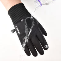 Guantes De Invierno Impermeables Para Hombres Y Mujeres Guantes Deportivos Táctiles Antigolpes Para Pesca Conducción Motocicleta Esquí No Eslipantes Warm Ciclismo - details 3