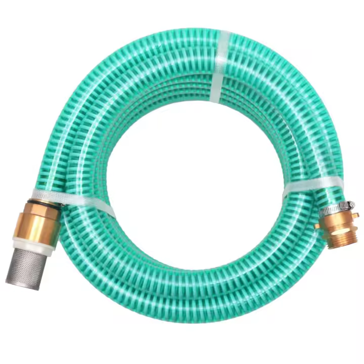 vidaXL Manguera Succión con Conectores Latón 15m 25 mm Conducto Manguito Color Negro,  Verde, y mas - 1