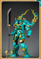 Bloques De Construcción Clásico Mecha Qinglong King De Sluban Juguete Educativo Para Niños Figura De Mecha Modelo Set De Bloques Colección Regalo Festivo Compatible Con Lego ABS Irregular Shape - details 4