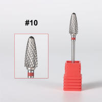 1pc Bit De Uñas De Acero Tungsteno Para Remover Polvo Y Cortar Tiras De Uñas Herramienta De Manicura Con Cabeza De Grind Head - details 9