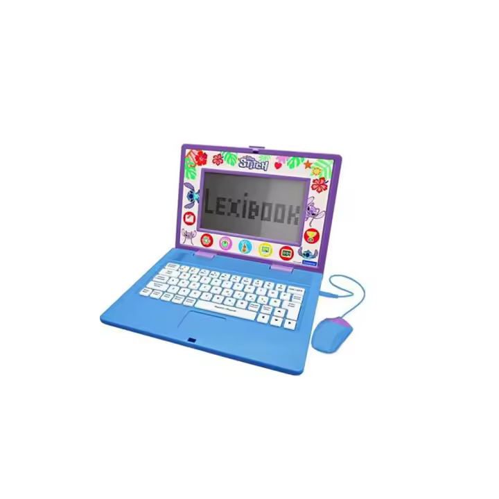 Lexibook Cuaderno Bilingüe Educativo Con 170 Actividades En/es Stitch - 1