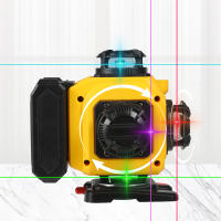 16 Lines 4D Laser Level Remote Control 4 Colors Beam 360° Horizontal ＆ Vertical Powerful Lines Laser Levels Power Display - details 2