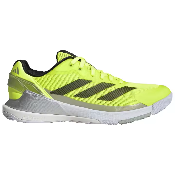 Zapatillas Adidas Crazyquick LS Padel amarillo flúor para hombre. Suela Adiwear apto para pádel y tenis - 1