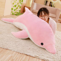 Gran Peluche Delfín Juguete De Animal Marítimo Suave Para Niñas Muñeca Bebé Almohada Para Dormir Regalo De Navidad Cumpleaños Halloween Para Niños - details 7