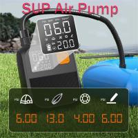 Bomba de aire eléctrica portátil, bomba de SUP inalámbrica de 80W, batería recargable de 20PSI 8000mAh, bomba de tabla de Paddle, iluminación LED, para inflables - details 6