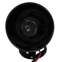 Alarma De Sirena Universal Para Coche Motocicleta Camión 125dB Fuerte Advertencia Mini Altavoz 12V 24V 15W Negra ABS - details 5