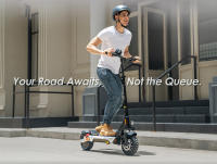 Scooter Eléctrico KuKirin M4 Max, Motor de 800W, Batería de 48V 18.2Ah, Neumáticos de 10 pulgadas, Velocidad Máxima de 45 km/h, Autonomía de 64 km, Frenos de Disco Delanteros y Traseros, Absorción de Choques por Resortes - details 0