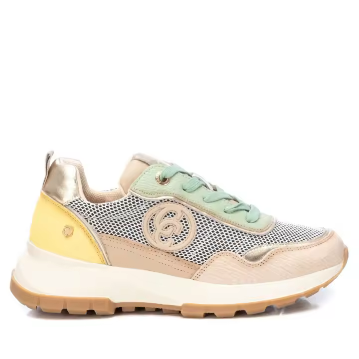 Carmela mujer zapatillas piel beige 16146903 - 1