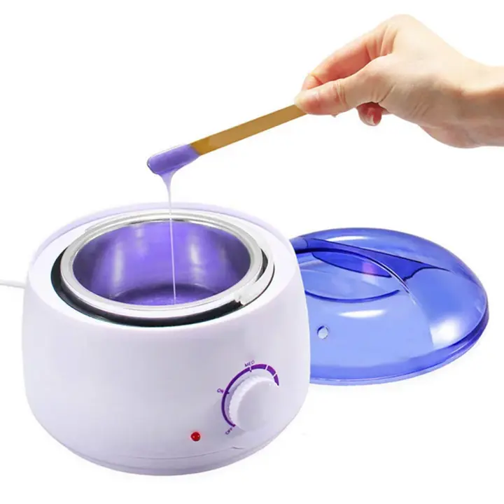 Calentador de cera eléctrico profesional con termostato y cesta extraíble Compatible con todas las ceras Depilación con cera - 1