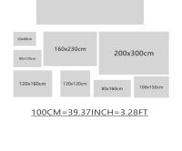 Carpet Irregular Para Sala De Estar Y Dormitorio Decoración Moderna Alfombra Negra Y Blanca Máquina Lavable Estilo Clásico - details 19