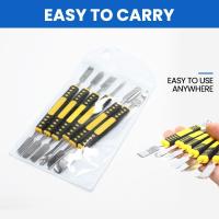 Kit De Herramientas De Reparación 6PCS Abrazadera De Metal Para Teléfonos Móviles Y Portátiles Con Dos Cabezas Herramientas Domésticas Doble Cabeza Spudger - details 1