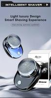 Mini Afeitadora Eléctrica Para Hombres Recargable Uso Dual Seco-Húmedo Afeitadora De Barba Portátil Lavable Y Recargable Epilador De Rostro - details 8