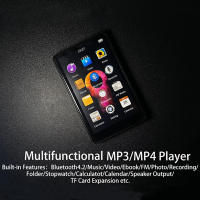 Reproductor MP4 UI De 4 Pulgadas Con Pantalla Táctil Bluetooth 5.0 16GB Altavoz 1080P Video Ebook Multi-lenguaje Portátil - details 3