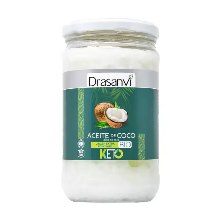 Aceite coco virgen bio keto 500 ml de aceite  Drasanvi - 1