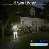 Cámara IP BESDER 8MP Exterior Con Visión Nocturna Y Ángulo Amplio De 180° 4K CCTV Wifi Monitorización Detección Humana IPC360 Hogar - details 6