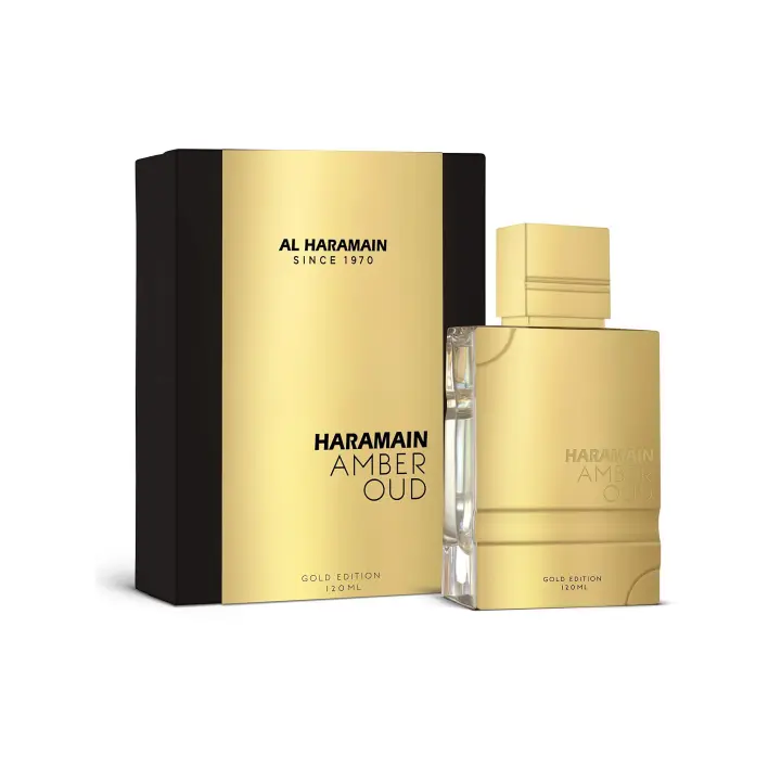 AL Haramain Amber Oud Gold Edition Agua de Perfume 120 ML - Fragancia unisex icónica de lujo y sofisticación - 1