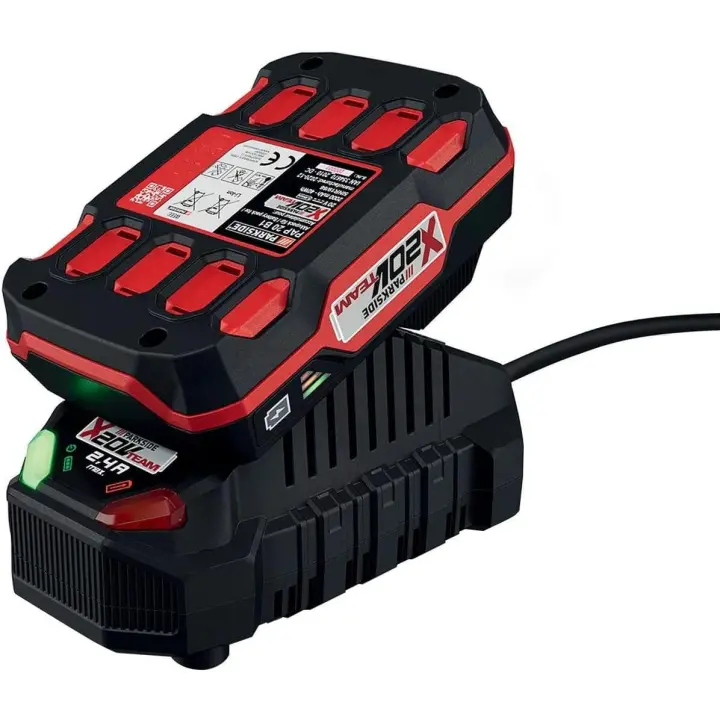 Parkside - Batería Parkside X20V Team 2 Ah y Cargador con Active Cell Balancing - 1