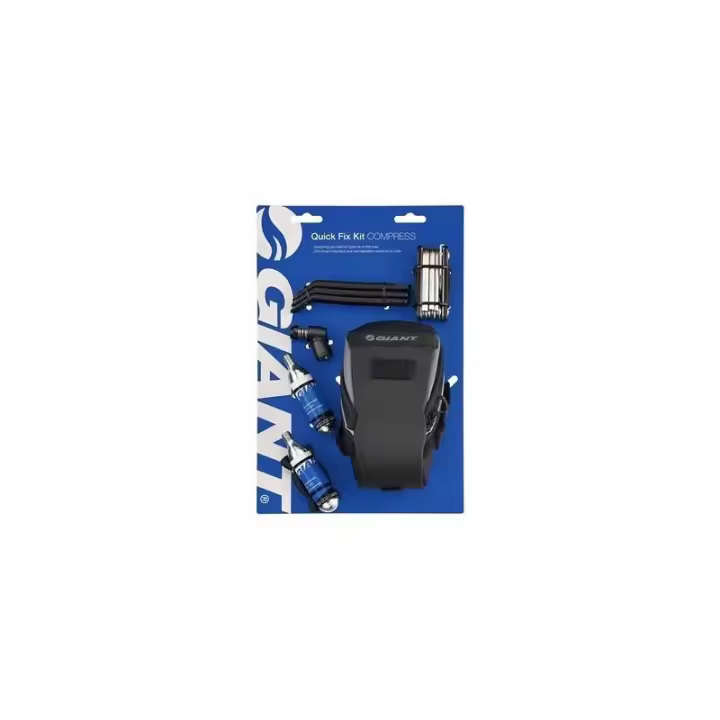 Elegiant Kit Reparación Bicicleta Co2 Inflador Bolsa Sillín - 1