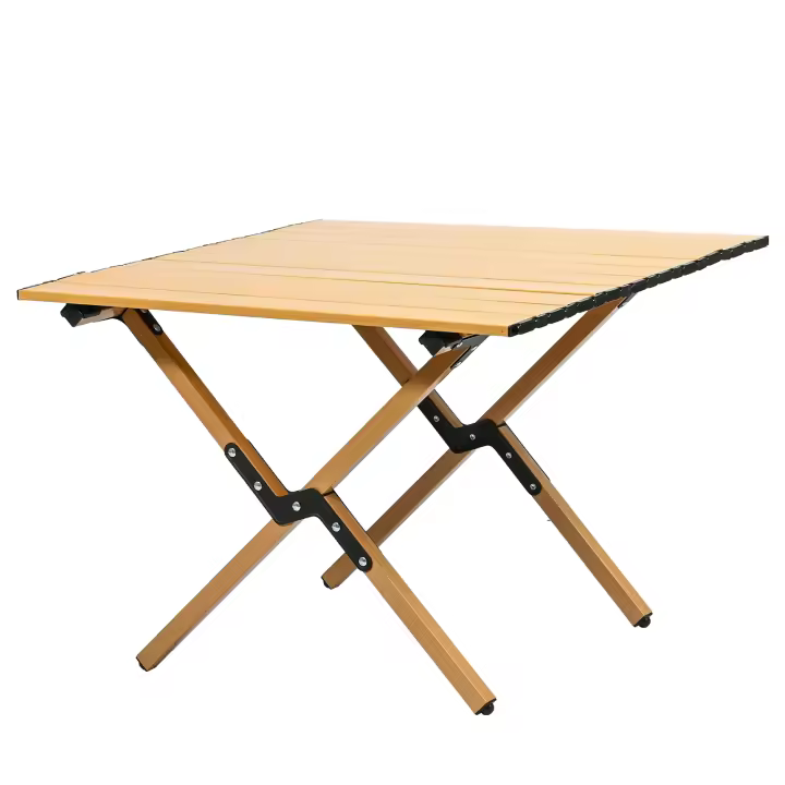 Mesa Plegable Portátil Camping, Mesa Acampar de Aluminio Ligera Varios Tamaños, Mesa Jardín Resistente con Bolsa Transporte para Senderismo, Mesa Exterior al Aire Libre, Pesca, Picnic, Barbacoa, Patio, Fiesta - 1