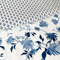 Funda Nórdica Blue Tropical Monkey – Algodón 100% Popelín – Suave, Transpirable y Duradera – Disponible en Cama 90, 135 y 150 cm – Incluye Fundas de Almohada – Diseño Exclusivo y Fácil Cuidado – Lavable a Máquina - ALO HOME - details 2