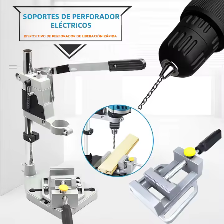 Soporte De Taladro Eléctrico Multifunción Para Trabajos De Madera Abrazadera De Banda Mini vice Pliers Para Bench Clamp - 1