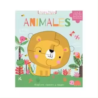 Libro ANIMALES AMIGOS PUZLE Editorial PANINI INFANTIL - 1