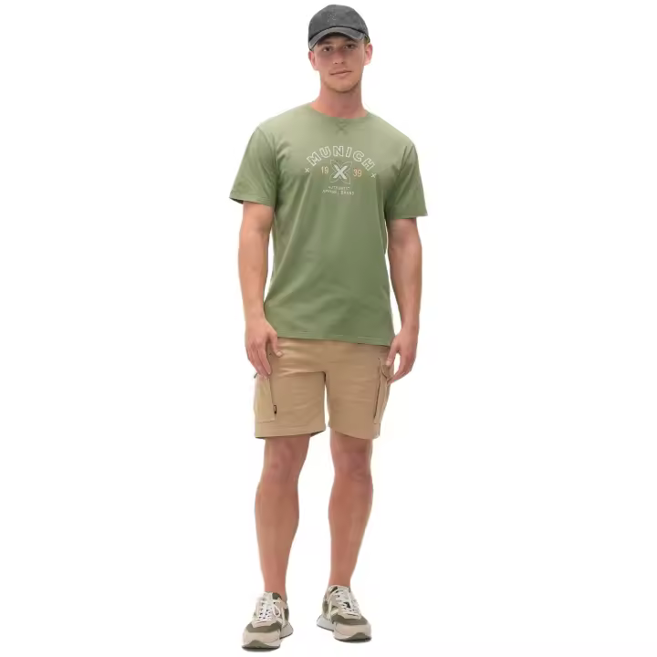 Camiseta de Manga Corta Munich  para hombre en color verde - 1
