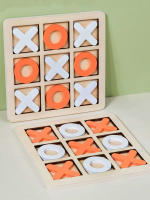 Juego De Rompecabezas Para Niños Con Diseño Multicolor De Xo Y Gobang Ornamento Decorativo Para Escritorio Juego De Mesa Con Interacción Padre-Hijo - details 6