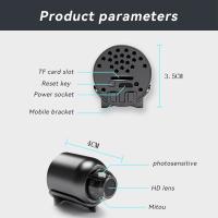 Cámara De Seguridad Inalámbrica Wifi 1080P Mini Con Visión Nocturna Grabadora De Vídeo Para Bebés Y Mascotas Detecta Movimiento HD IP Cámara De Vigilancia - details 12