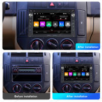 Radio De Coche Con Wireless Carplay Y Android 13 Para VW Passat B5 MK4 MK5 Golf 4 Polo Bora Jetta T5 Navegación GPS WIFI RDS Estéreo Doble Din 7 Pulgadas RAM 2G ROM 32G Soporte Para Control Del Volante - details 8