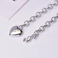 Pulsera De Corazón De Plata De Ley 925 Para Mujer Joyería De Moda Noble Para Fiesta Y Boda Regalo De Vacaciones - details 2