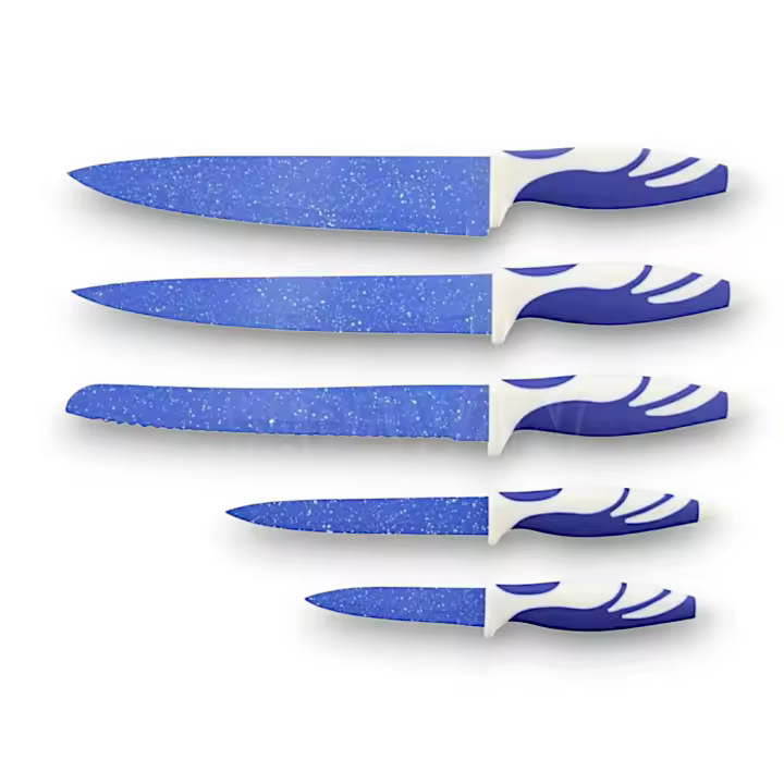 Set de 5 Cuchillos de Cocina Acero Inoxidable  Karawan - 1
