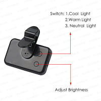 Luz De Auto Fotografía Portátil Ajustable En 3 Colores Para Smartphone Laptop IPad Video Conferencia Vlog Adaptador De Energía DC - details 1