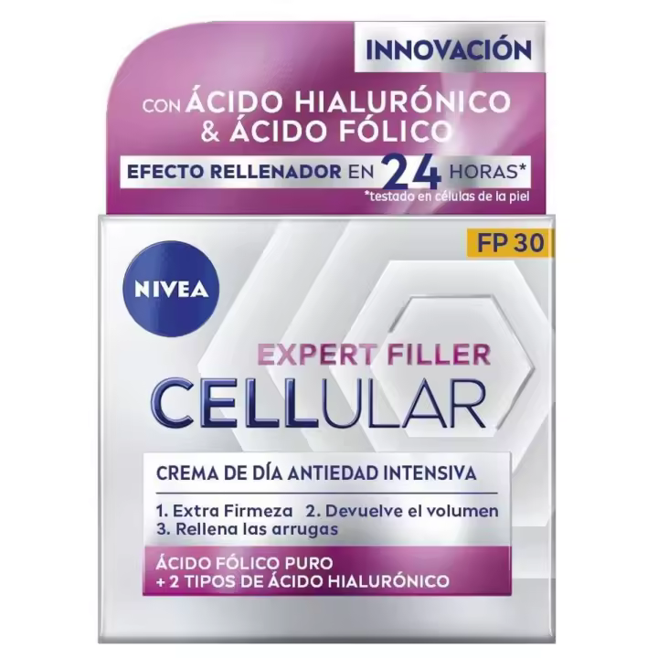 NIVEA Hyaluron Cellular Expert Filler Crema de Día FP30 50ml - 1