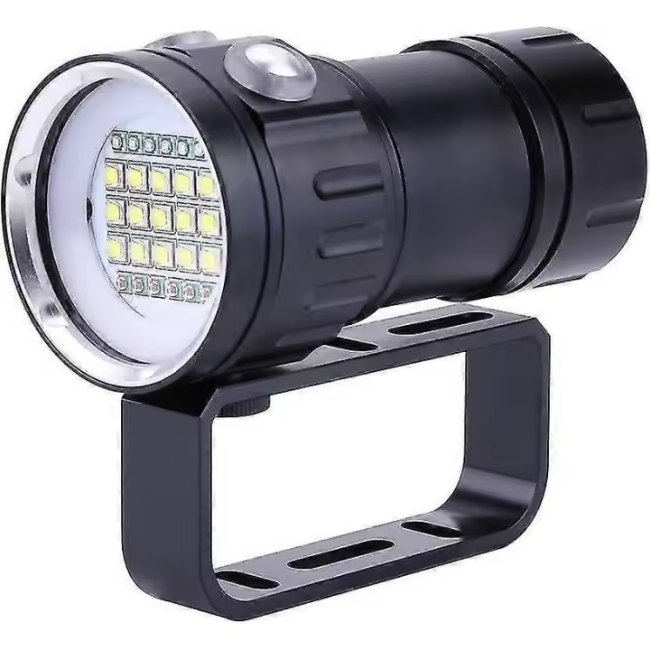 Diving Flashlight 18000 Lumen IPX8 Diving Lights 500M Underwater LED Submersible Lights Flashlight f - 1