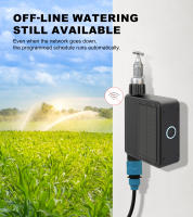 KEMEK Timer De Riego Inteligente Con Solar Powered Wifi Programable Para Sistema De Riego Automático Inlet De Latón Para Jardín Y Huerto - details 10