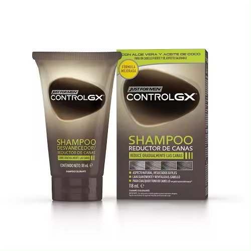 Just For Men Control Gx Champú para Reducir Canas y Revitalizar el Cabello - 1