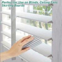 Dust Duster Mágico De Esponja Para Limpieza De Blinds De Madera Ventiladores Radiadores Bordes De Paredes Espejos Y Coberturas - details 5