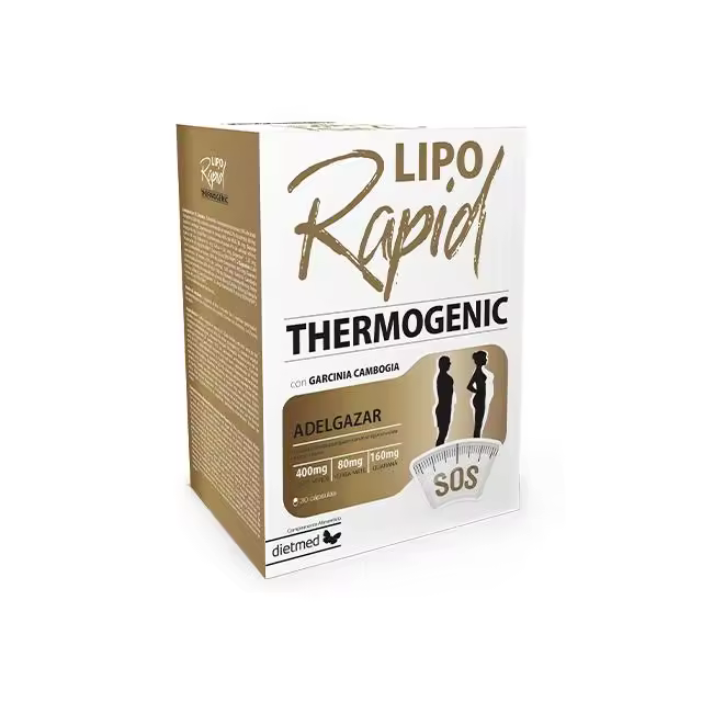 LIPORAPID THERMOGENIC 30 cápsulas - Dietmed - 1